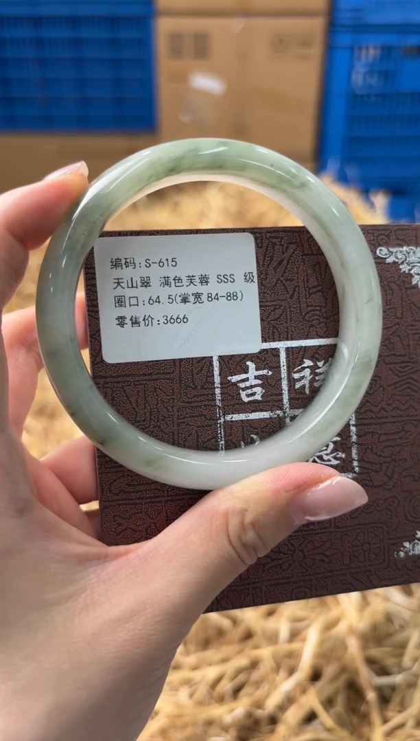 未镶嵌手镯石英质玉S-615