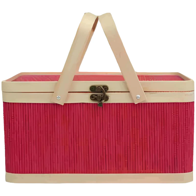 中善手工艺手工竹篮