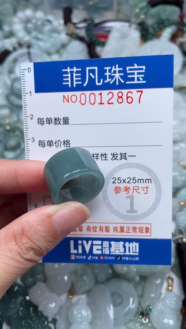 颈饰未镶嵌翡翠12867