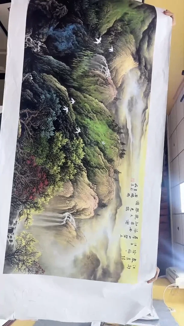 国画九霄甄选国画作品x023