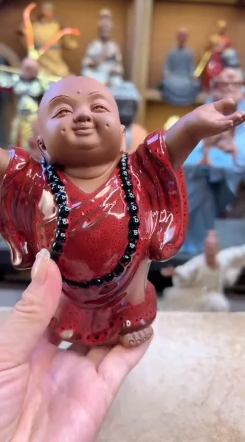 紫砂茶宠器闵茶宠摆件