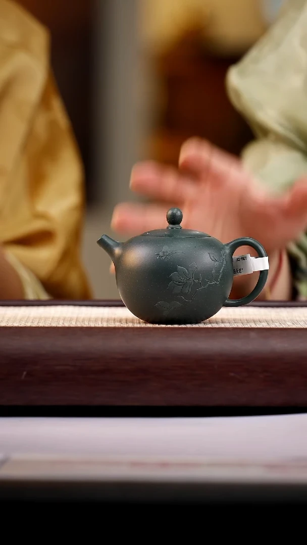 茶壶紫砂老墨绿兰香150cc