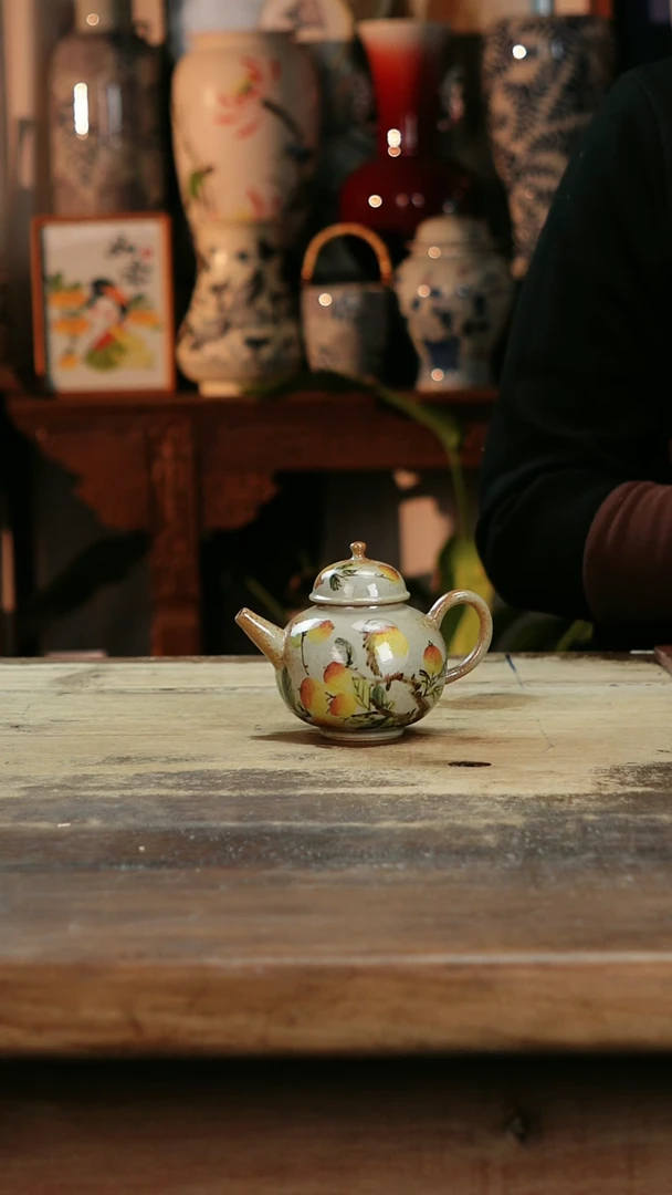 【闪购商品】瓷片景德镇纯手工釉下彩精品花瓶