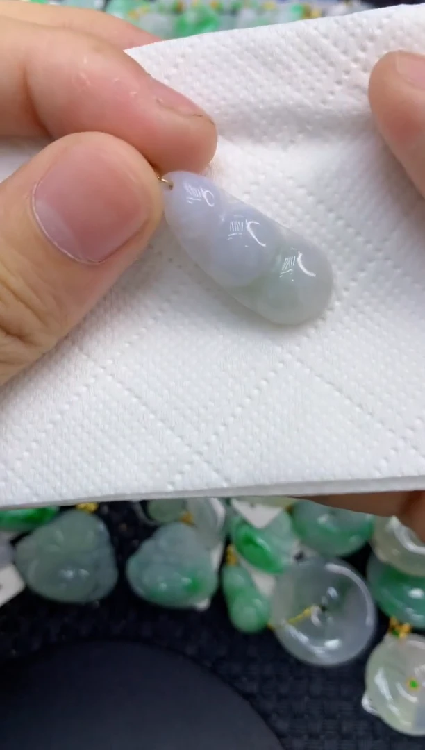 颈饰未镶嵌翡翠天然缅甸A货翡翠