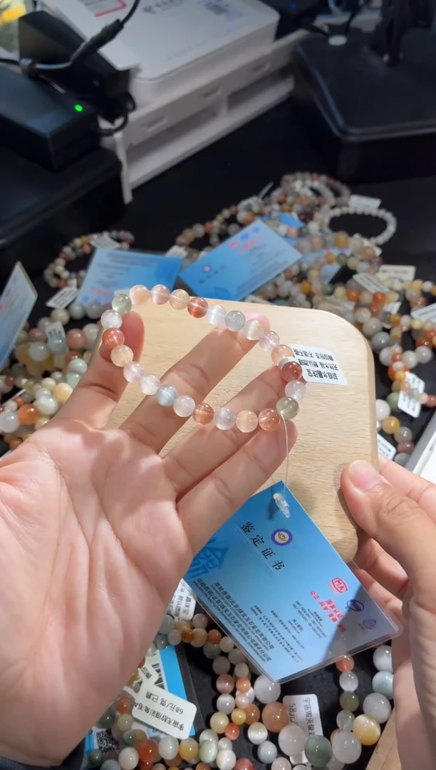 未镶嵌手链水晶47号多样性发一U7+
