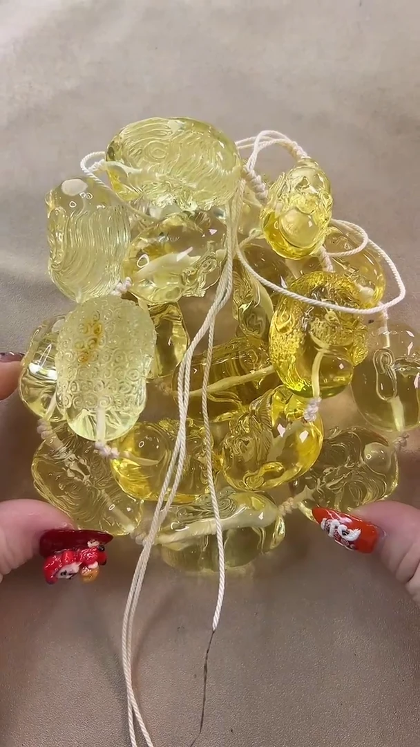 【闪购商品】琥珀颈饰未镶嵌项链