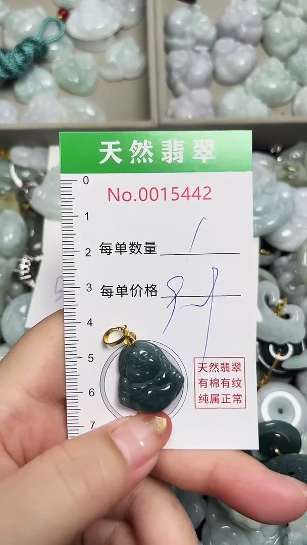 翡翠未镶嵌吊坠(不含链)5442