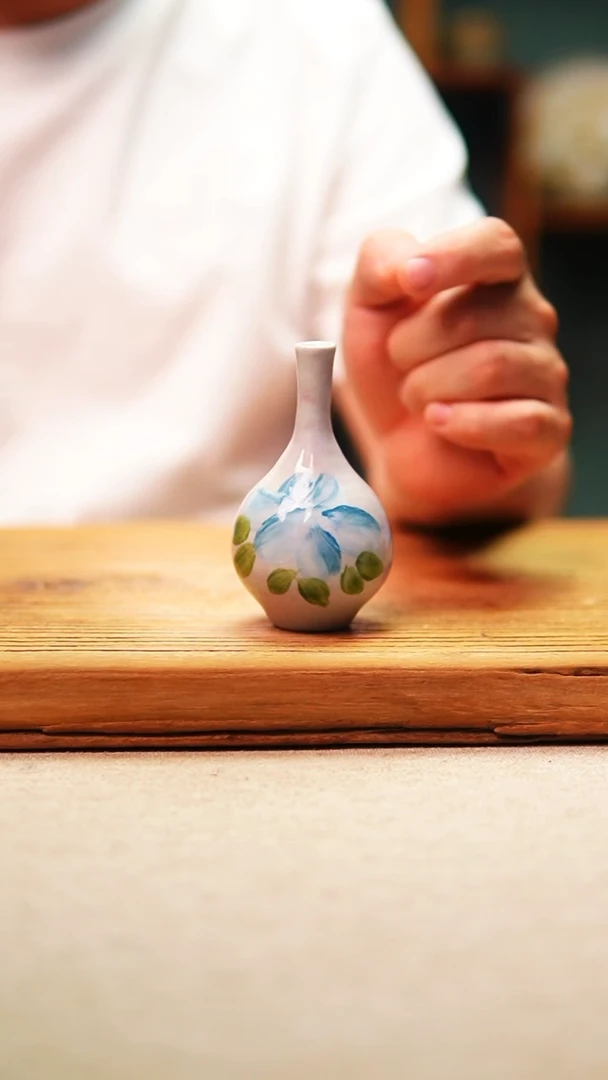 @@陶园瓷舍@@纯手工手绘@高温釉下彩