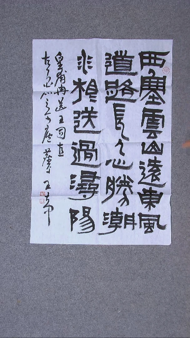 书法王大中 济宁 69*46（6）