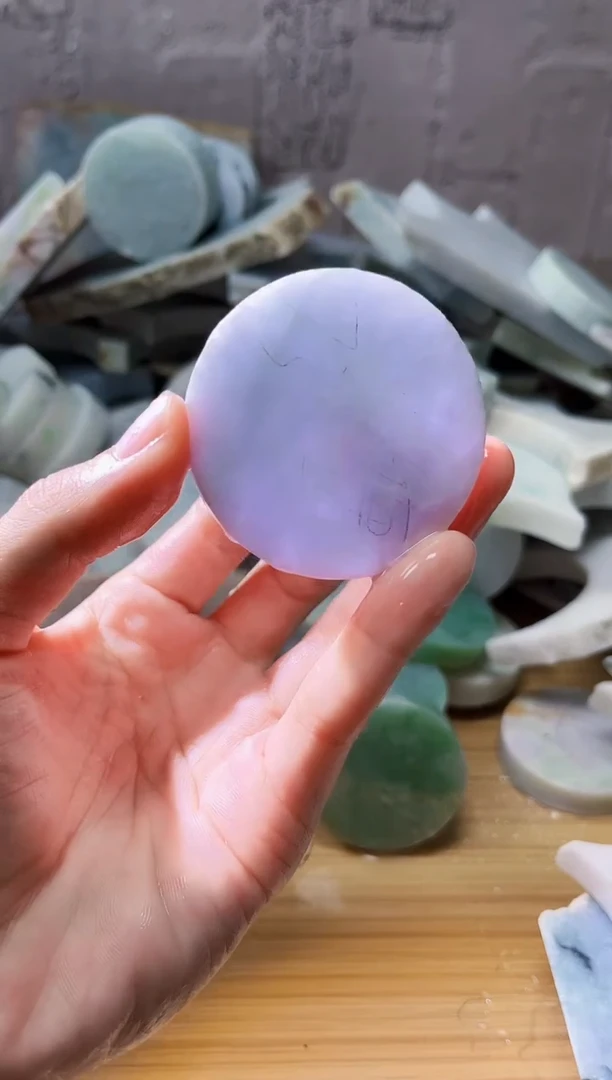 裸石翡翠翡翠a货正品玉石古陈374