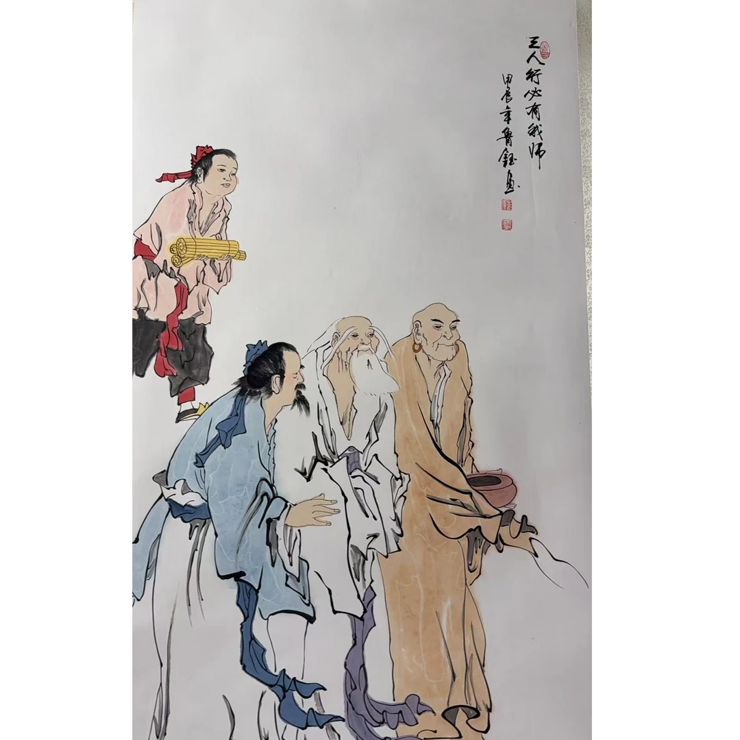 橱窗展示/文峰艺术展厅/王奉超（笔名：鲁钰）宣纸国画/带证书带授权