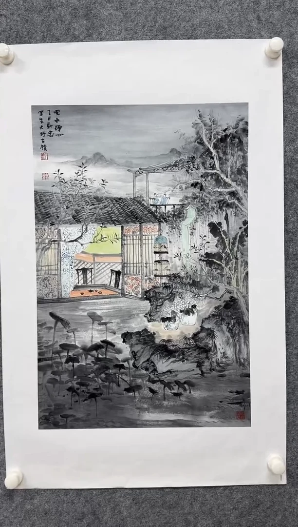 国画DH-LZZ老师绘画作品