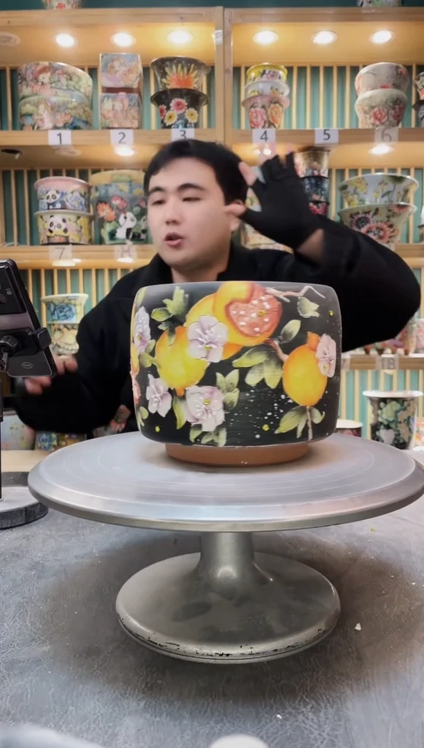 陶默认微瑕一物一拍0102-303