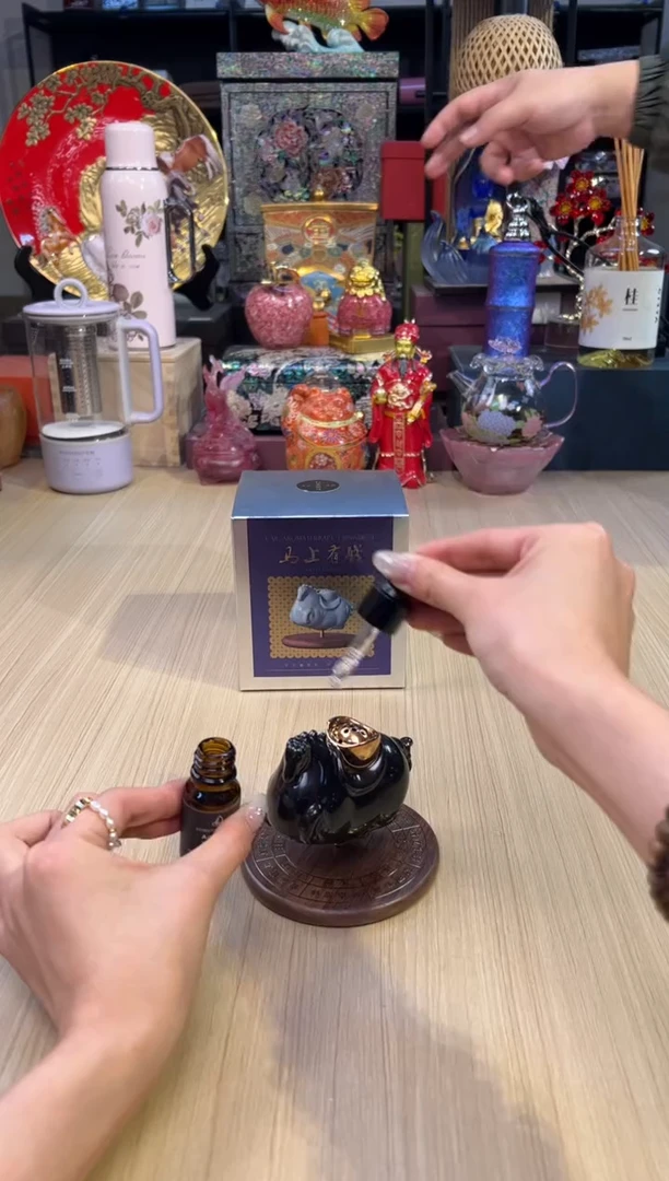 【年终福利】110转转马上有钱香薰-黑色