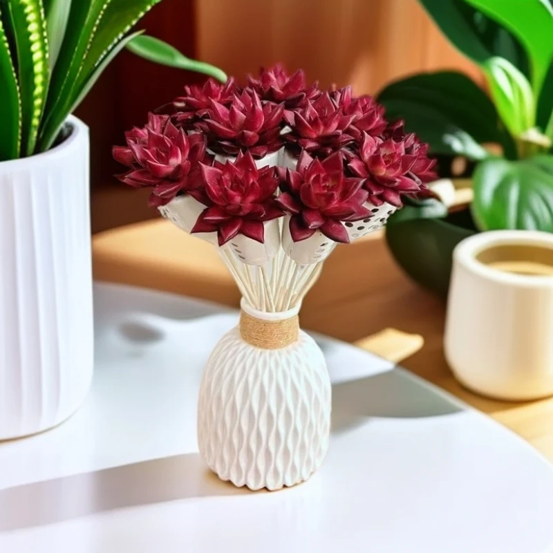 无土满堂红花束(20颗卡宴