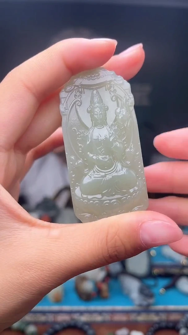 未镶嵌和田玉挂件1