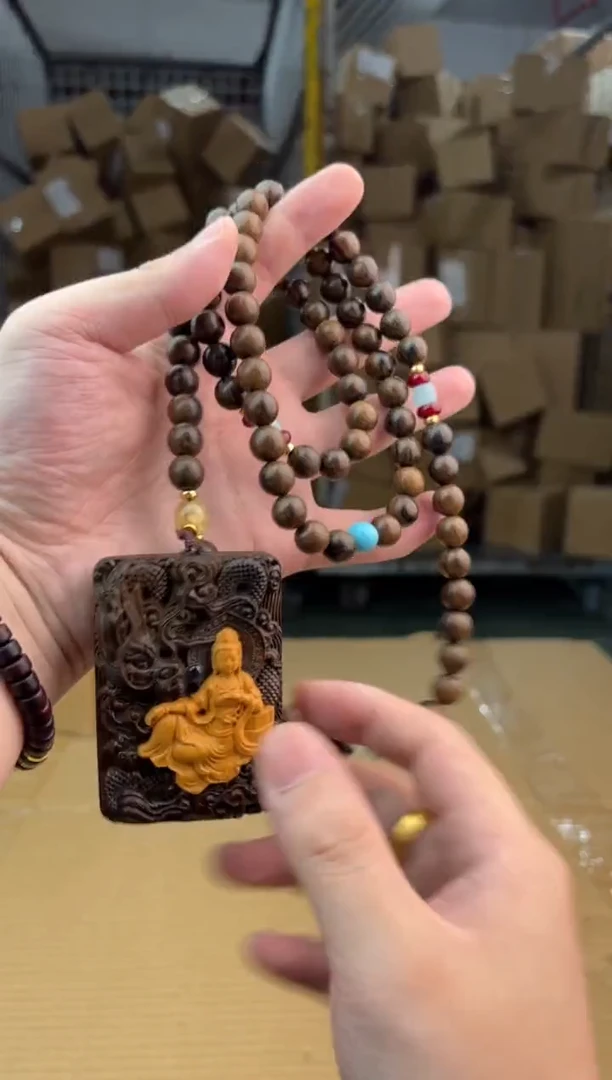 禧一文玩木作类材质手串无礼盒