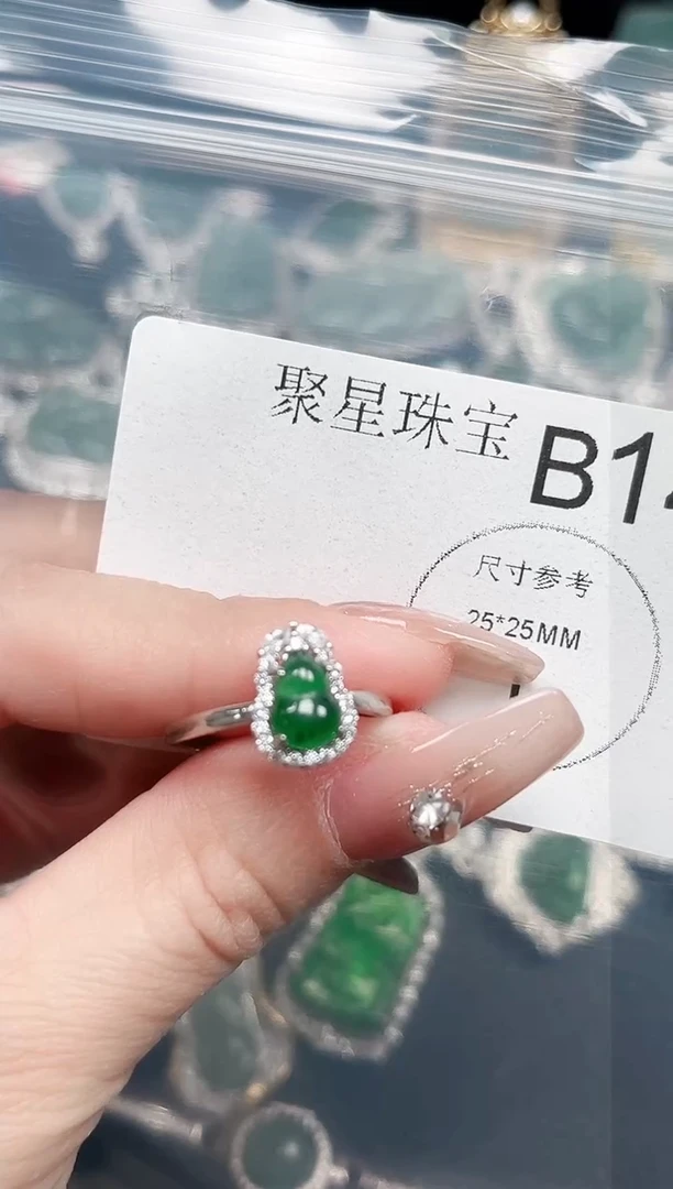【闪购商品】翡翠颈饰未镶嵌赠皮绳146