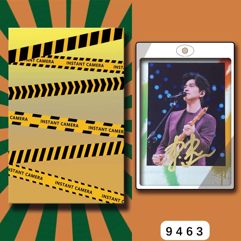 D9463【李健】 正品拍立得照片 涂鸦