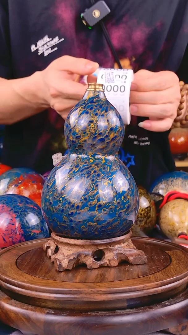 0008大漆葫芦，送葫芦就是送福禄
