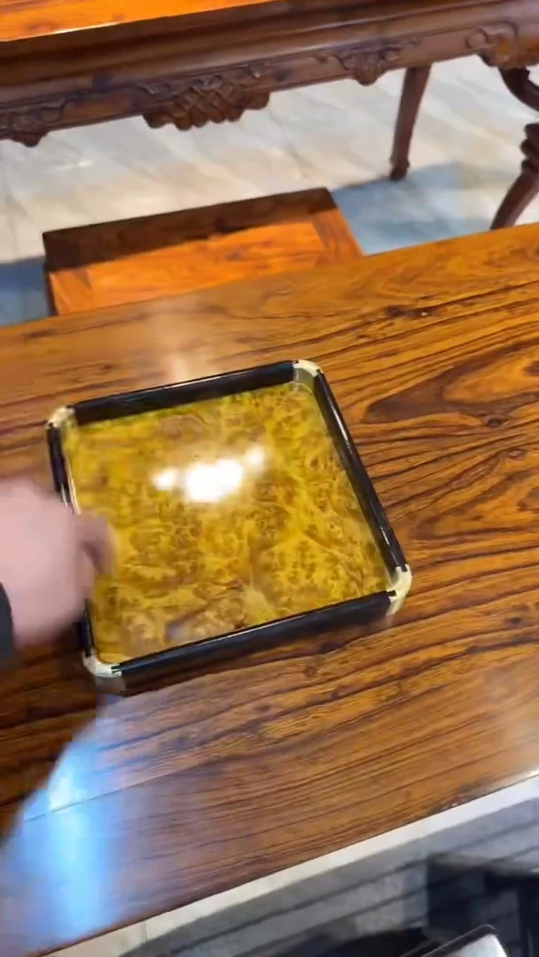 木留疤方款茶盘0000