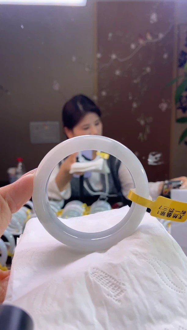 未镶嵌手镯翡翠圈口x56.7