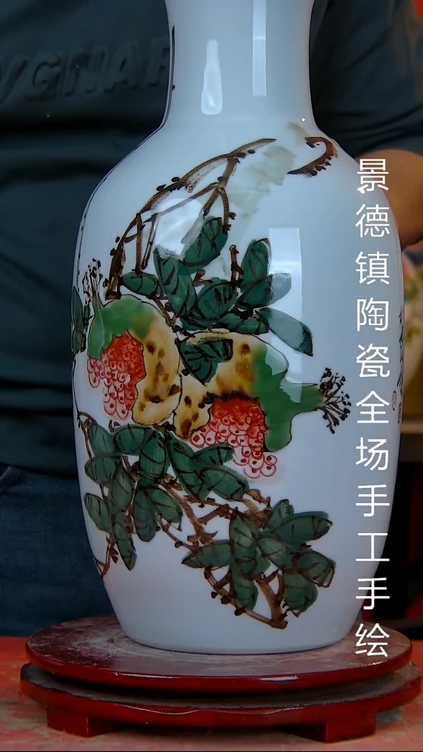摆件陶景德镇陶瓷 全场手工手绘