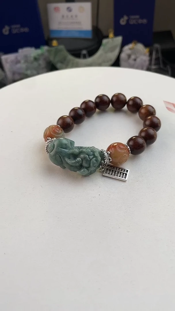未镶嵌手链翡翠手工定制默认微瑕主播介绍为准