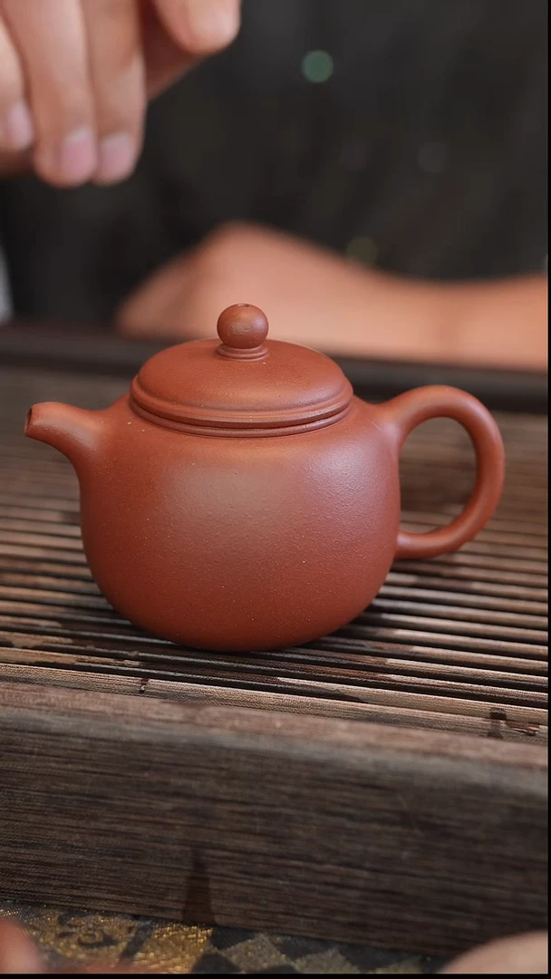 茶壶紫砂哎***害原矿手工制作