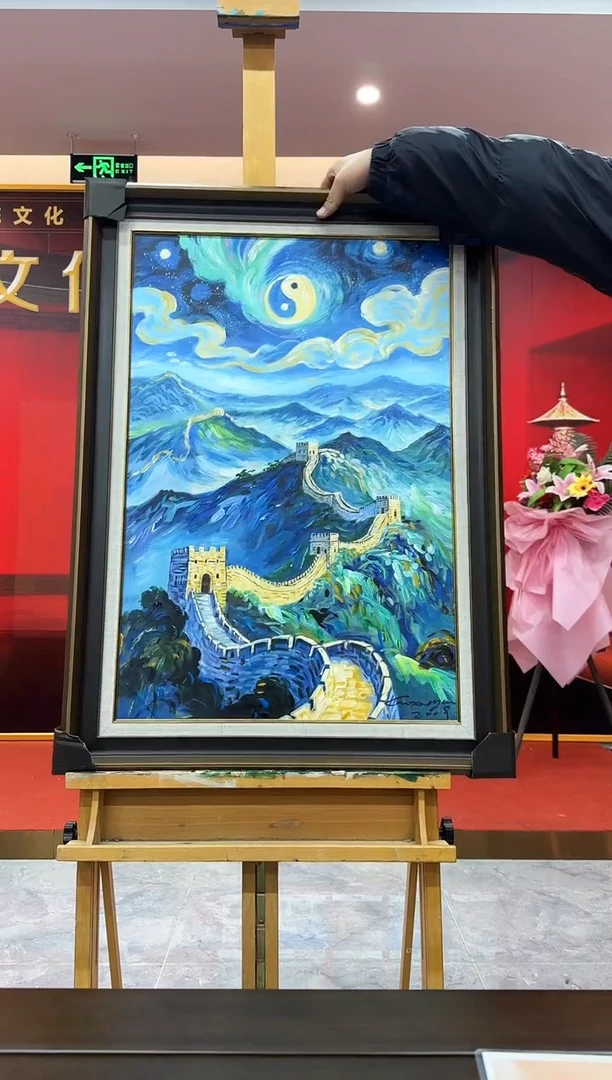 油画曹雪岩/精品油画/50x75