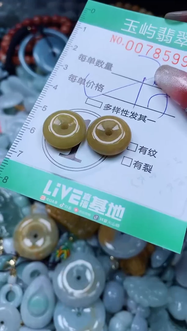 【闪购商品】翡翠颈饰未镶嵌闪购0078599多样性发其一