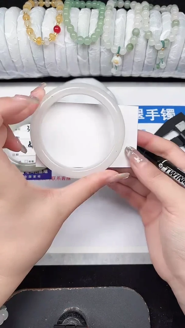 未镶嵌手镯石英质玉338-59/60