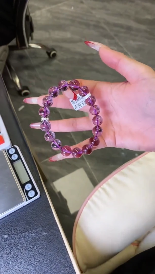 【闪购商品】水晶手链合金115.81巴西紫水晶手串