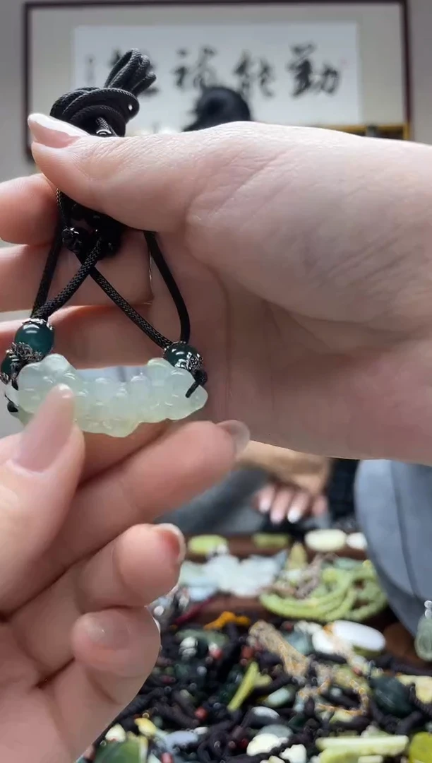 未镶嵌岫玉吊坠多样性发货拍一发一