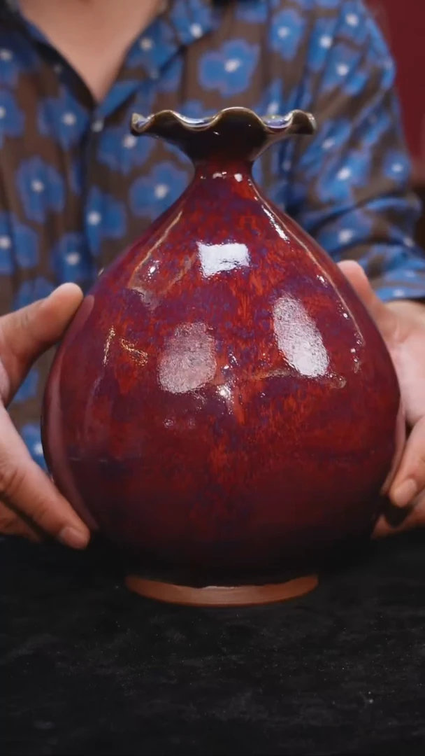 瓷片218有老师钧瓷