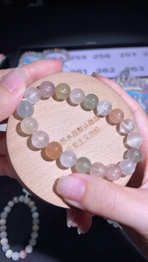 水晶手链未镶嵌255号多样性发货一U 10+