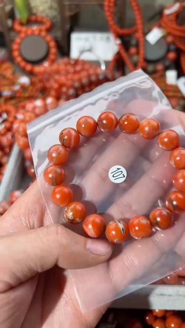 【闪购商品】南红玛瑙手串未镶嵌12