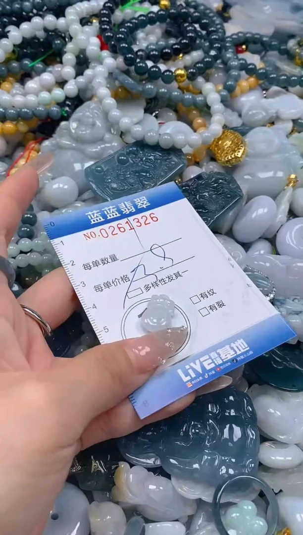 翡翠未镶嵌颈饰闪购0261326多样性发其一