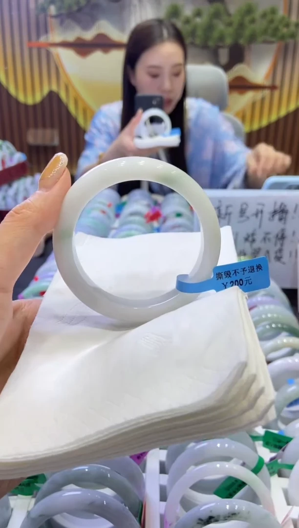 未镶嵌手镯翡翠0008192