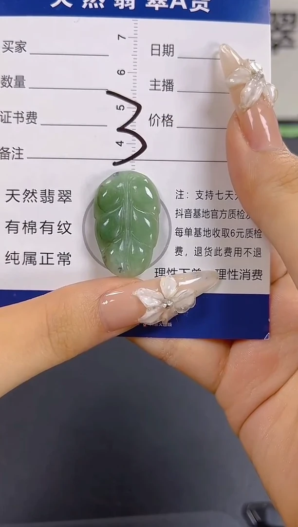 颈饰未镶嵌翡翠纯天然缅甸翡翠A货