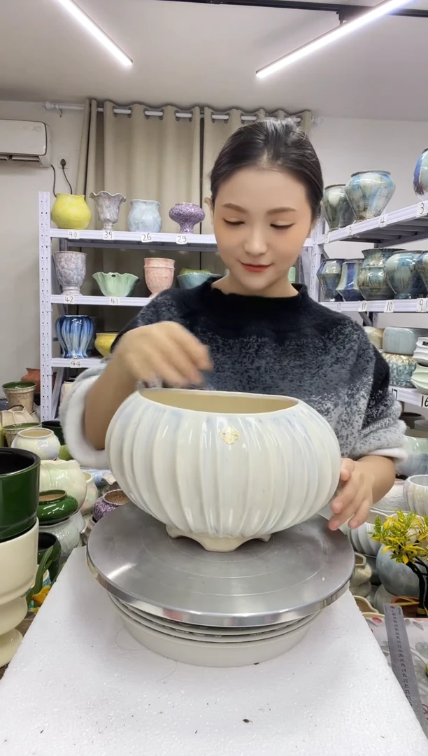 【12.25】花盆链接 高：15.5  口：17.5