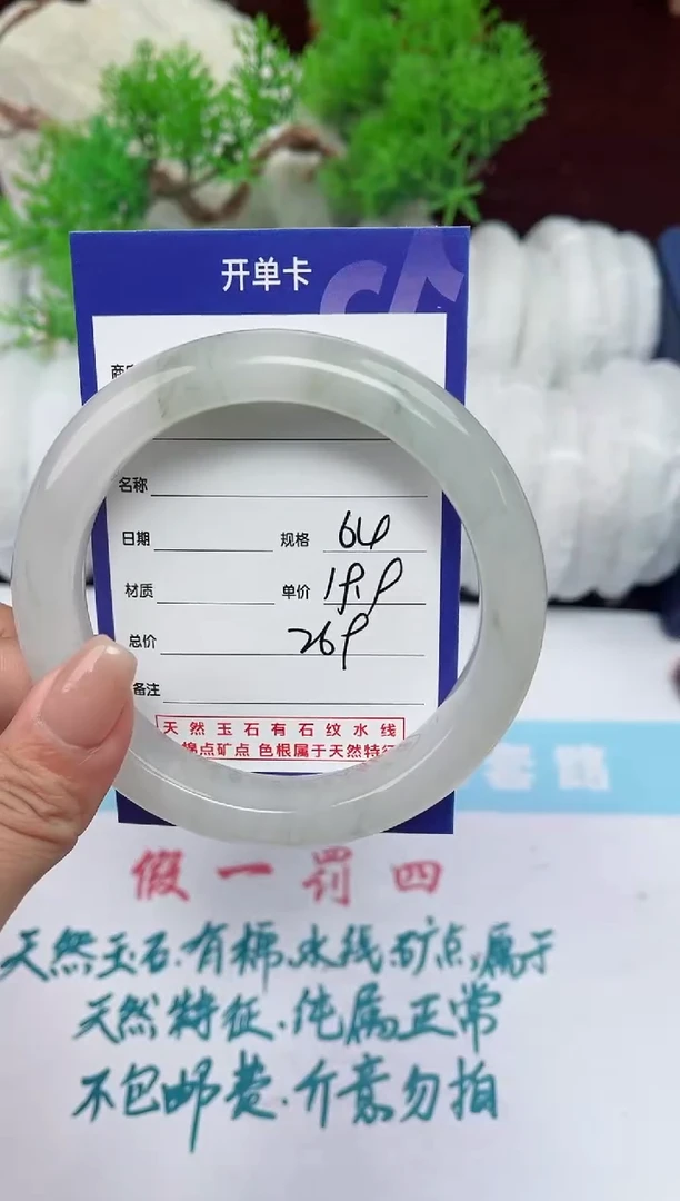 【闪购商品】石英质玉手镯未镶嵌269