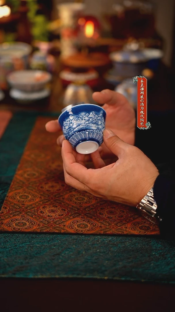 瓷片景德镇精美陶瓷茶器7467