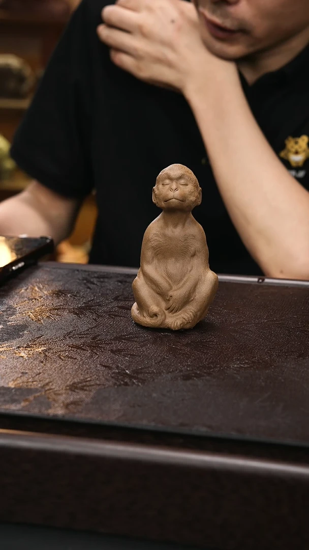 紫砂茶宠紫砂 猴子