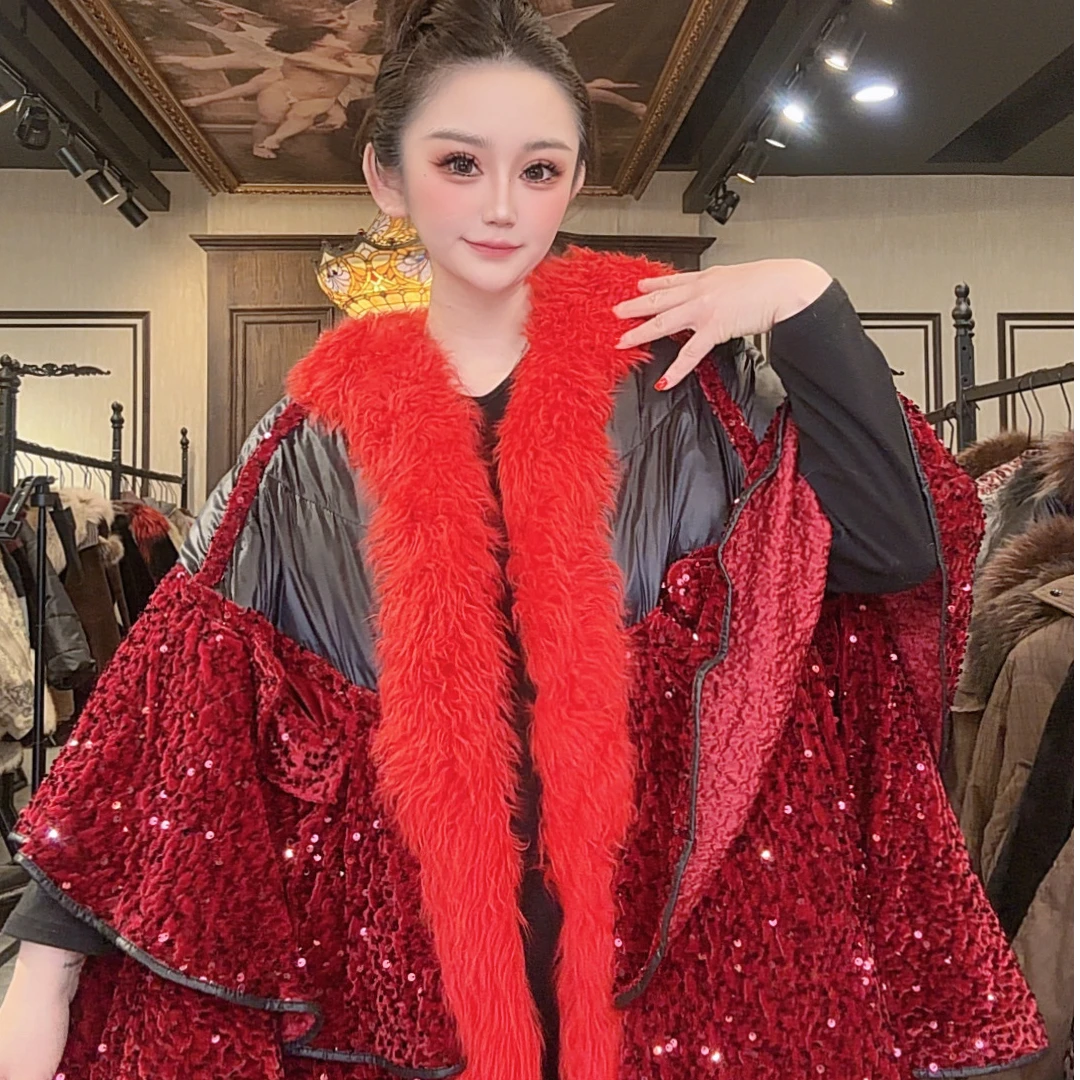 【DCP•Flagship store】23130-B  新款时尚皮草外套