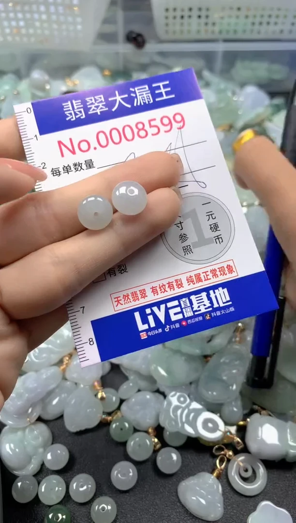 颈饰未镶嵌翡翠8599