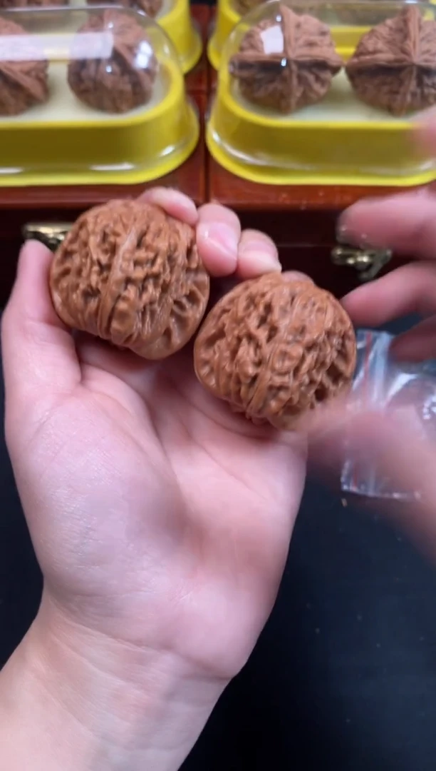 把件文玩核桃四座楼41尺Q088