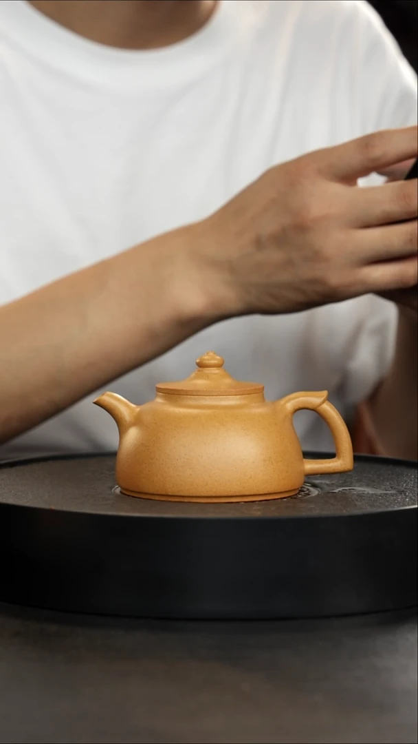 茶壶紫砂老宕口天花板黄金段天香阁全手差价