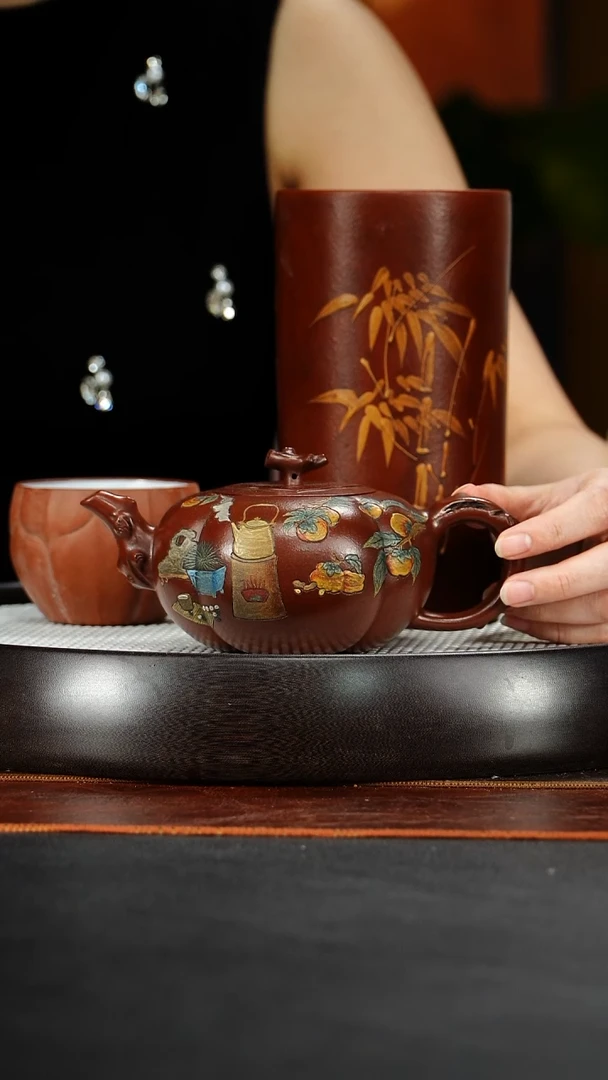 茶壶紫砂宜兴原矿紫砂38