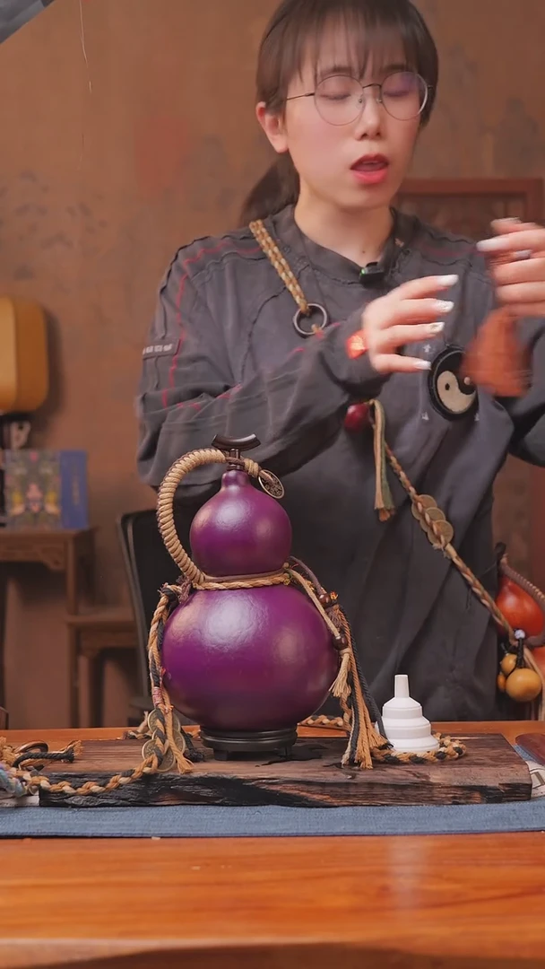 822号链接精品大漆葫芦现货现发[一物一拍]